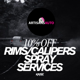 10% Off Rims/Calipers Spray Services