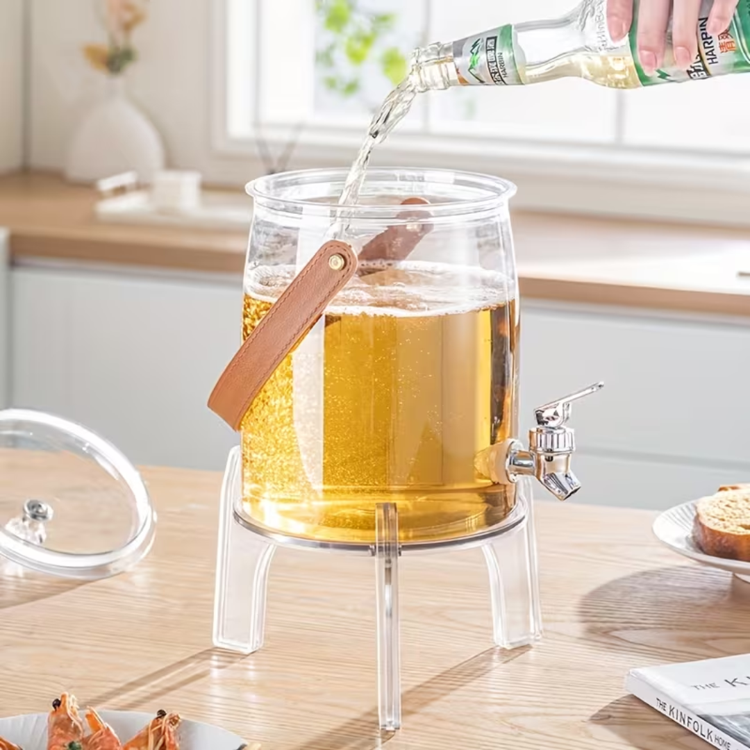 BUCKET DRINK DISPENSER WITH ACRYLIC STAND_2