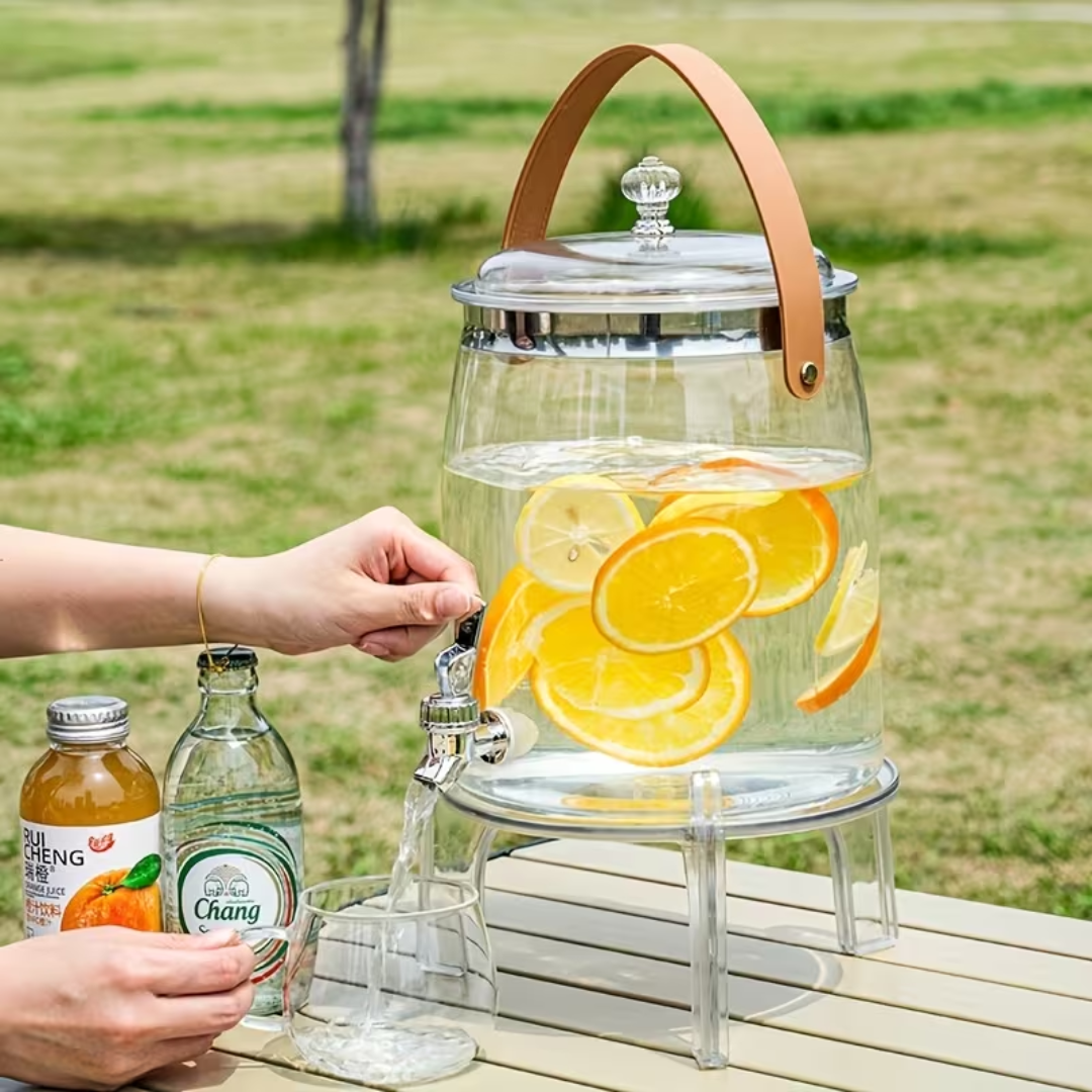 BUCKET DRINK DISPENSER WITH ACRYLIC STAND_4