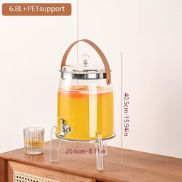 BUCKET DRINK DISPENSER WITH ACRYLIC STAND