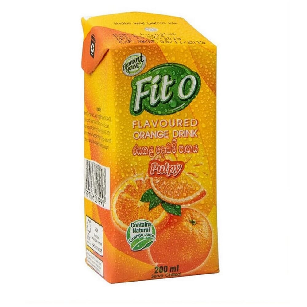 1981 ELEPHANT HOUSE ORANGE DRINK 200ML _0