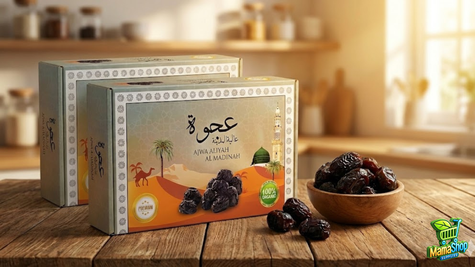 Pre Order  : Kurma Ajwa Aliyah | Dates Ajwa Aliyah [1kg]_2
