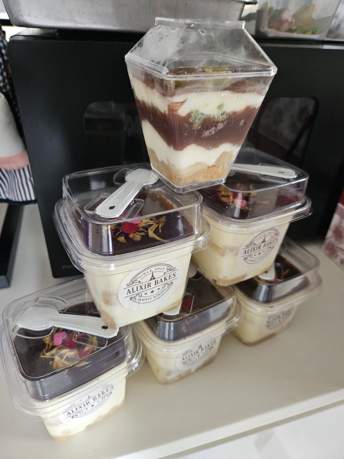 Classic Coffee Tiramisu ☕ | Cup (with Spoon)_1