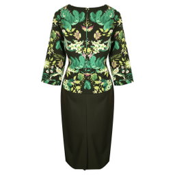 Marchesa Peplum Dress 50