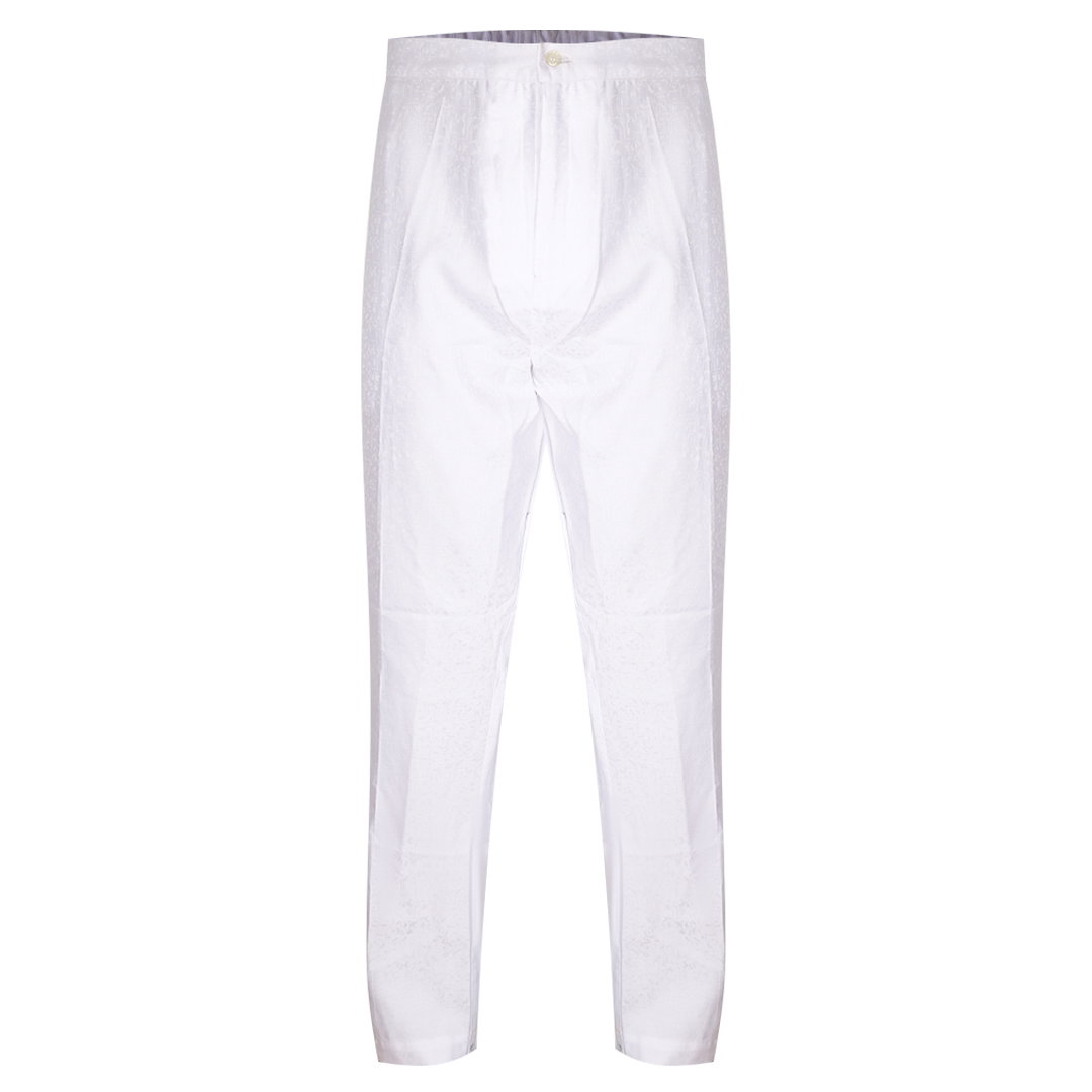 Luceez Pattern White Plus Size Male Pants 3xl