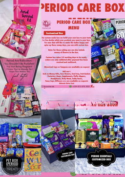 Customized PERIOD ESSENTIALS TREAT BOX