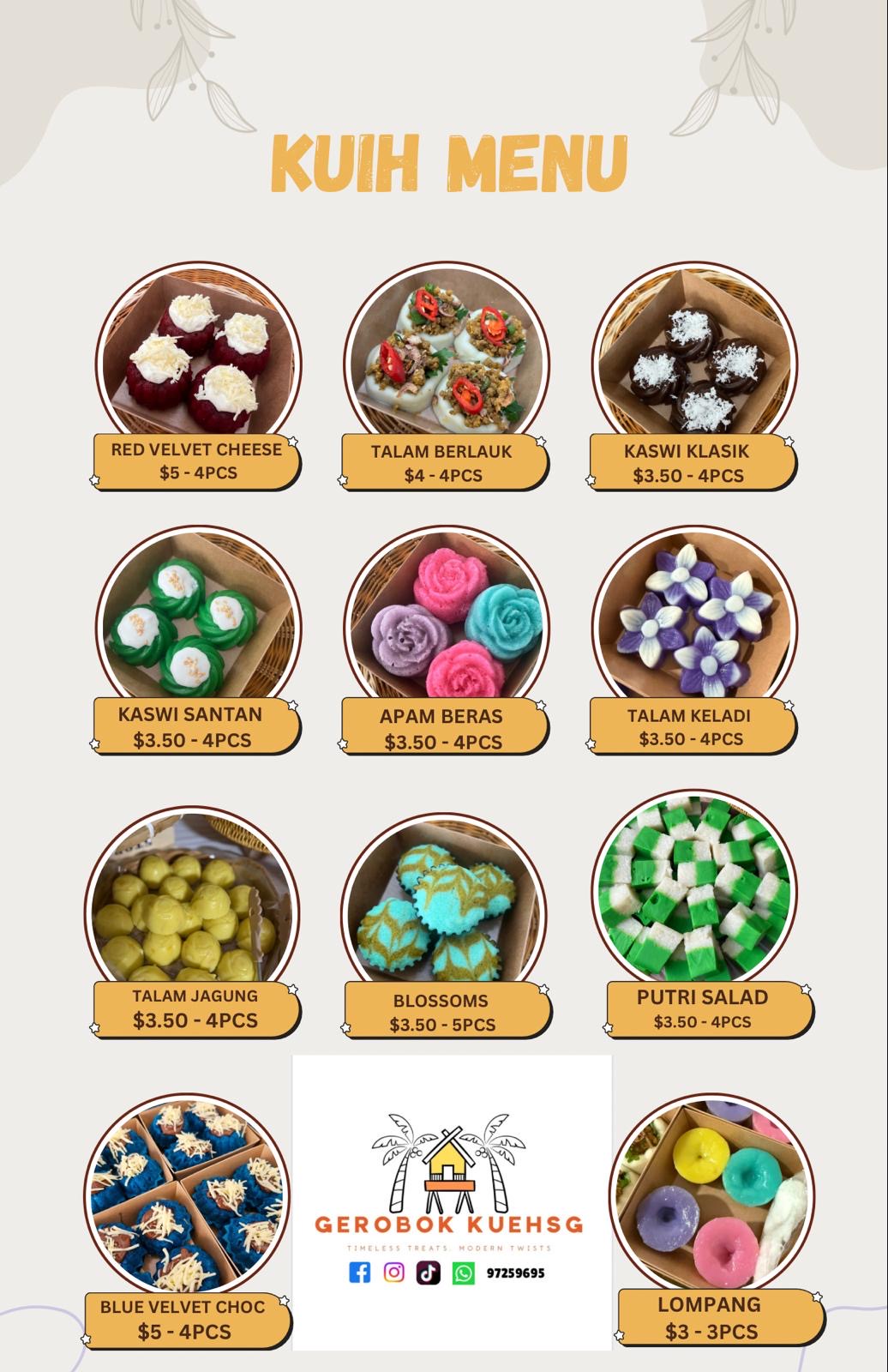 Assorted Kuih Selections
