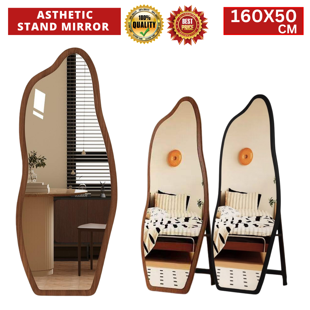 ASTHETIC 160X50CM STAND MIRROR (CERMIN)