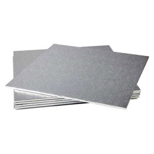 389 CAKE BOARD 16 SQUARE SILVER -CBS16 _0