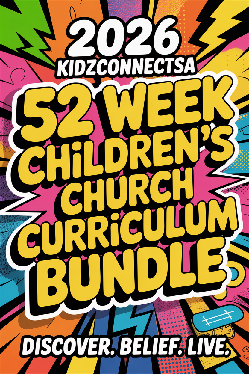 2026 KidsConnectSA Children’s Church Curriculum Bundle