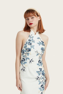 The Halter Porcelain in Midi #3