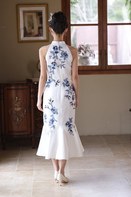 The Halter Porcelain in Midi  #7 