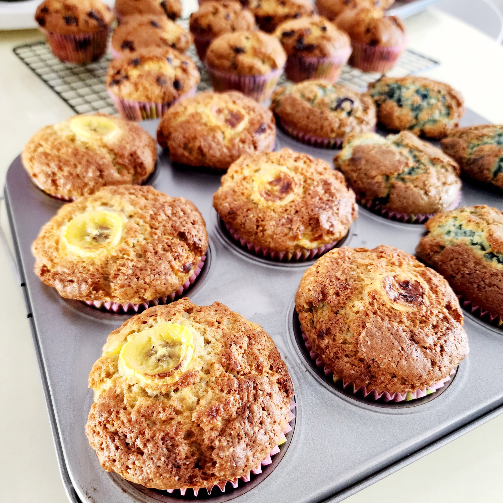 Banana Muffin (6pcs)_0