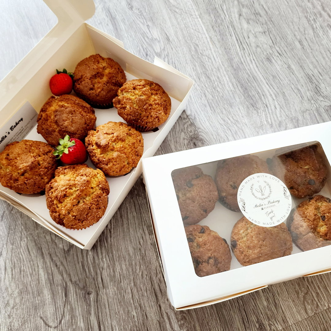 Strawberry Cream Cheese Muffin (6pcs)