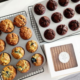 Chocolate Walnut Muffin (6pcs)