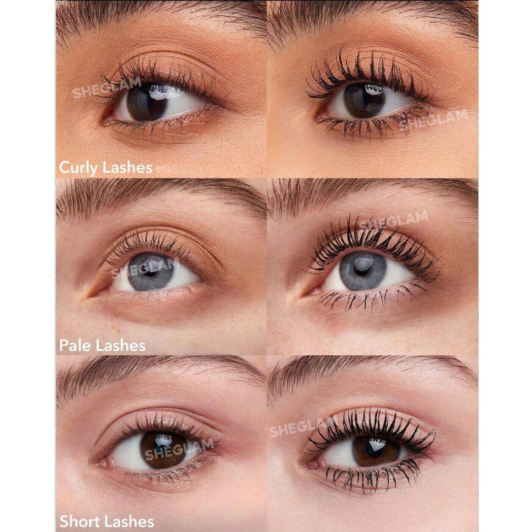 SHEGLAM ALL-IN-ONE VOLUME & LENGTH MASCARA ماسكارا  لتكثيف واطالة الرموش من شيجلام_2