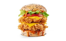 Double Crunch Burger