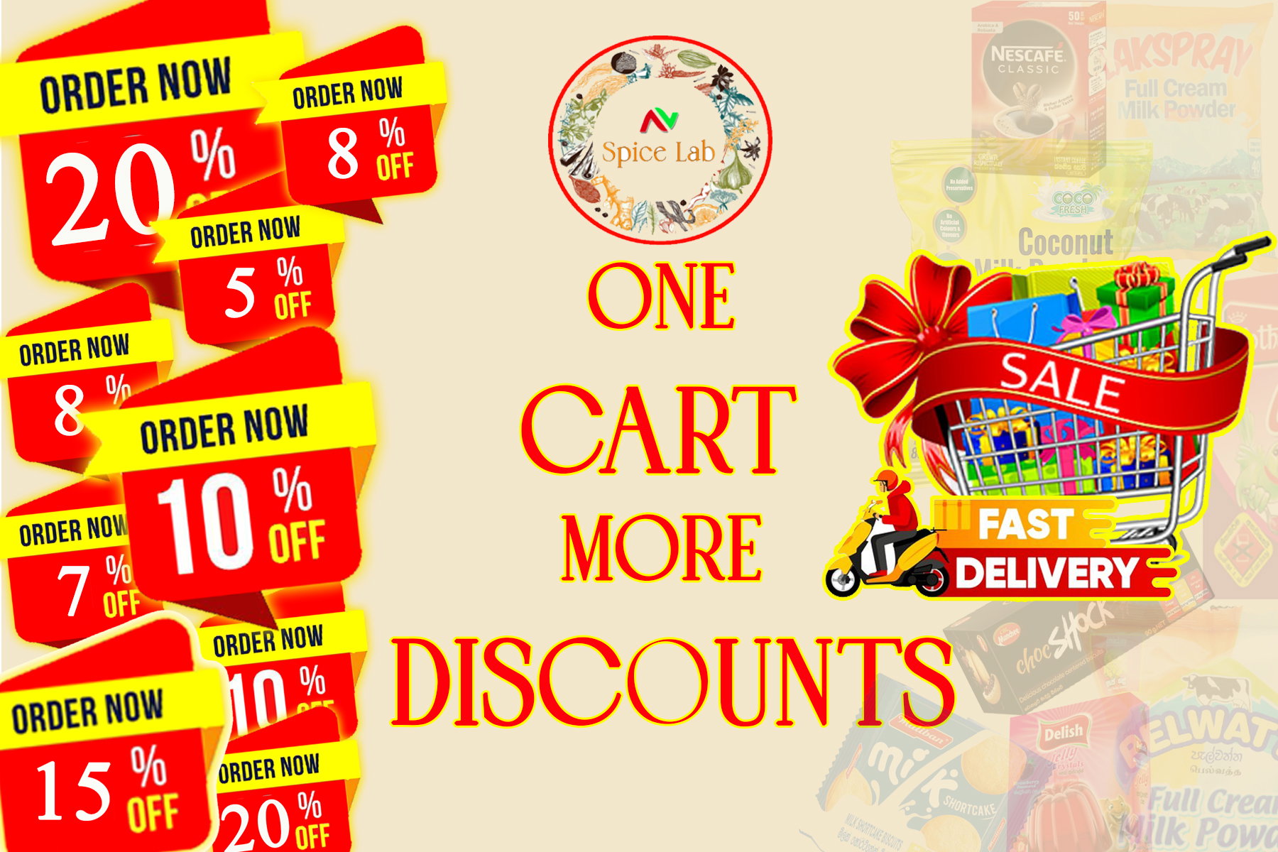 ​"🌶️🌶️ Welcome to our new online store! Discover the finest quality spices and premium products delivered straight to your door. Enjoy up to 25% OFF on your orders and FREE delivery in selected areas. Experience the best of Spice Lab today!"_0