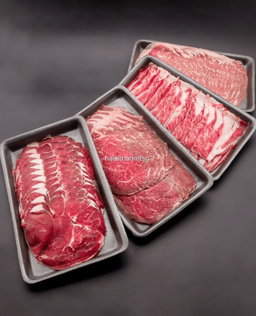 Beef Striploin steak, roast .
