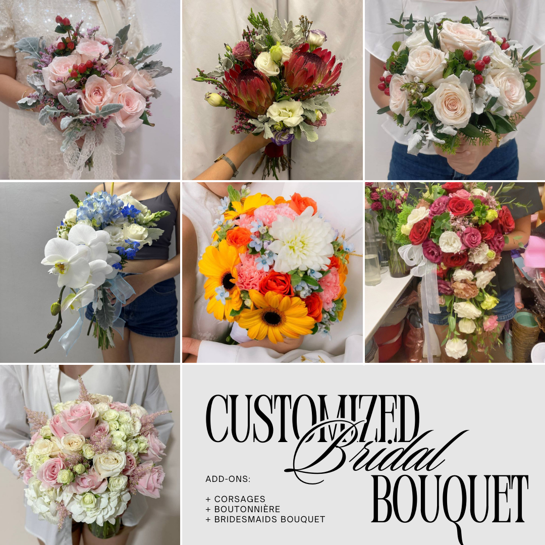 Customised Bridal Hand Bouquet