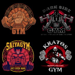 Cartoon gym