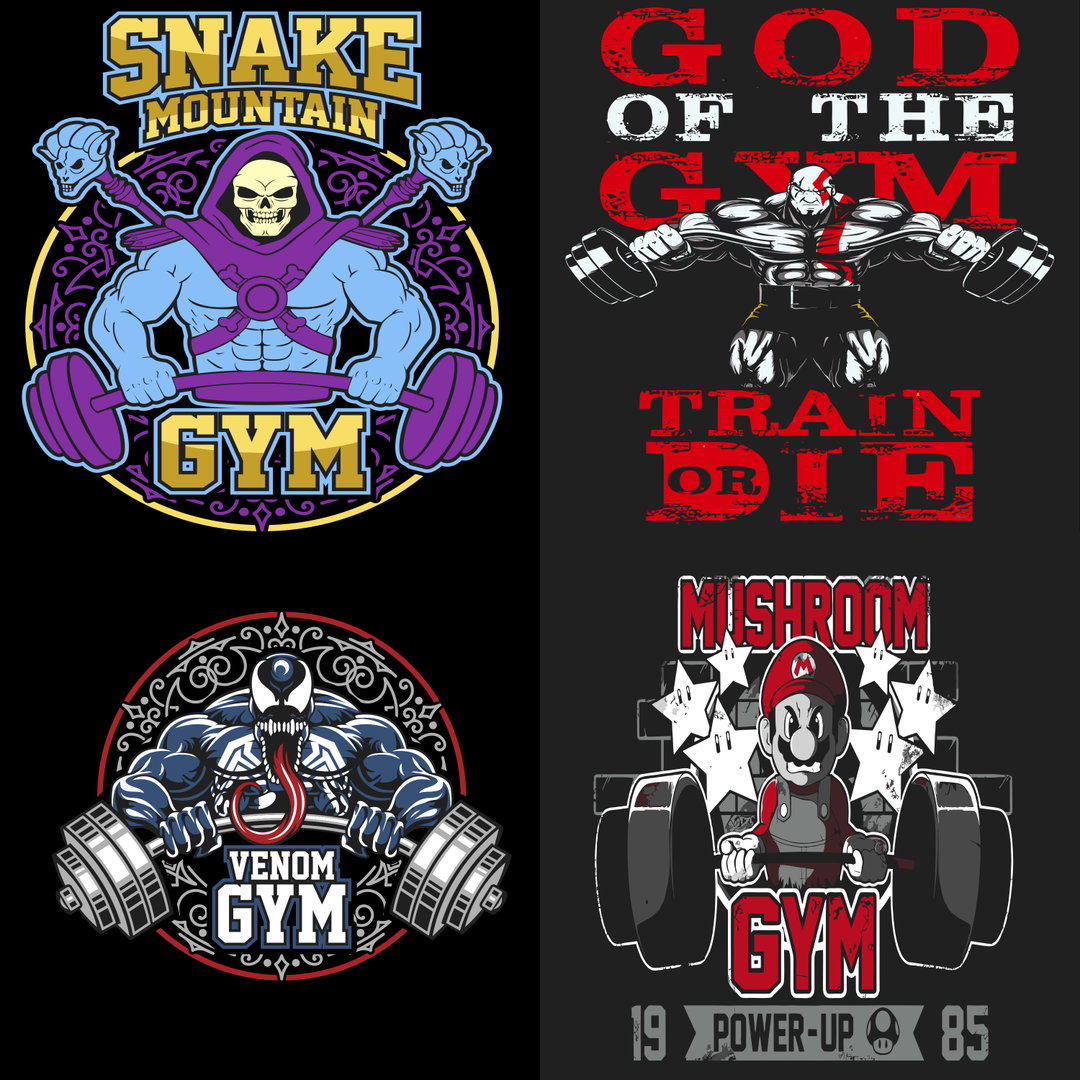 Cartoon gym