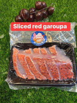 Red Garoupa Sliced