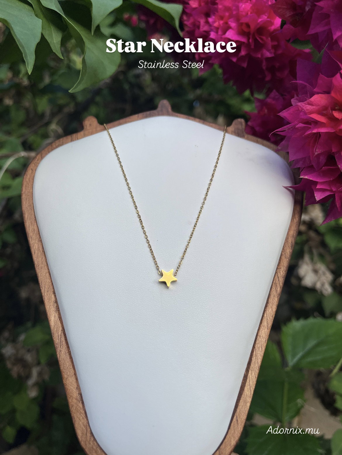 Star Necklace - Stainless Steel_1