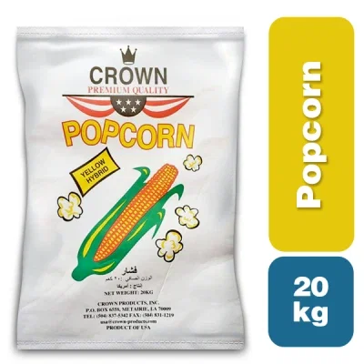 CROWN POP CORN BAG (ZUVAARI) 20 Kg_0