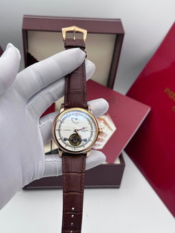 JWLE_0054 Patek Philippe Automatic Stainless Steel Body Genuine Leather