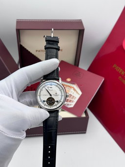 JWLE_0054 Patek Philippe Automatic Stainless Steel Body Genuine Leather
