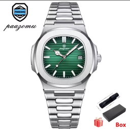 JWLE_0056 POEDAGAR Stainless Steel Full water proof Wrist watch