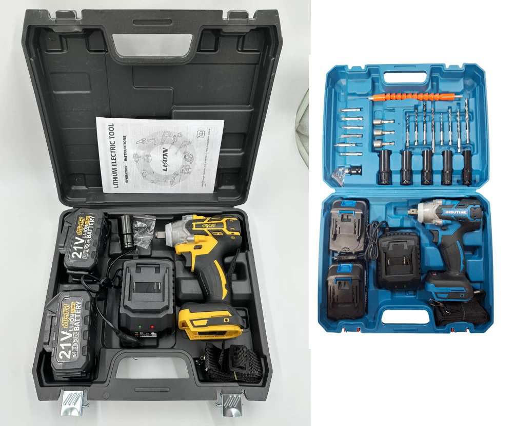 68V Brushless Cordless Impact Wrench - 520Nm - Carry Case