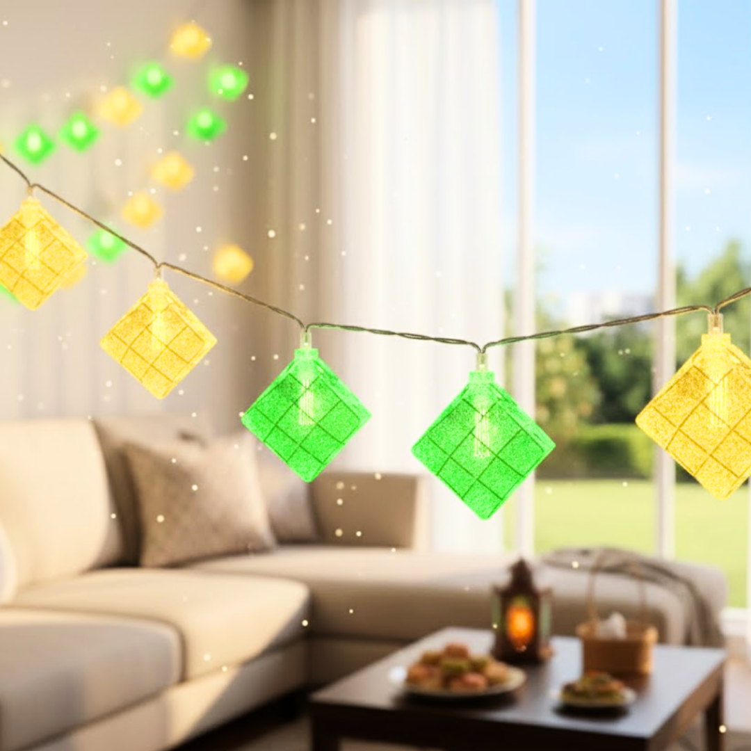 LED LIGHT LAMPU RAYA - 5M KETUPAT _4