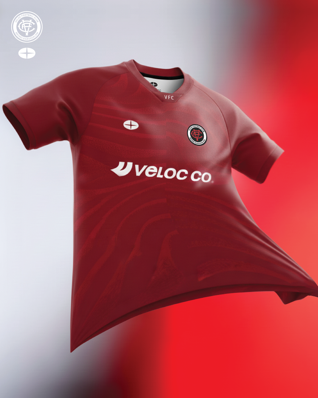 Veloc F.C. Vortex Current Red