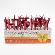 1997 HAPPY BIRTHDAY LETTER CANDLE 