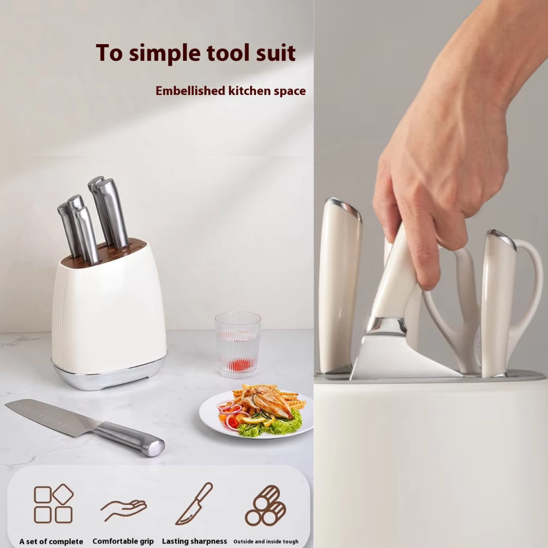 HERITAGE 7IN1 STEEL KITCHEN KNIFE SET _2