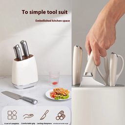 HERITAGE 7IN1 STEEL KITCHEN KNIFE SET 