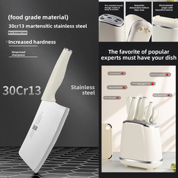HERITAGE 7IN1 STEEL KITCHEN KNIFE SET 