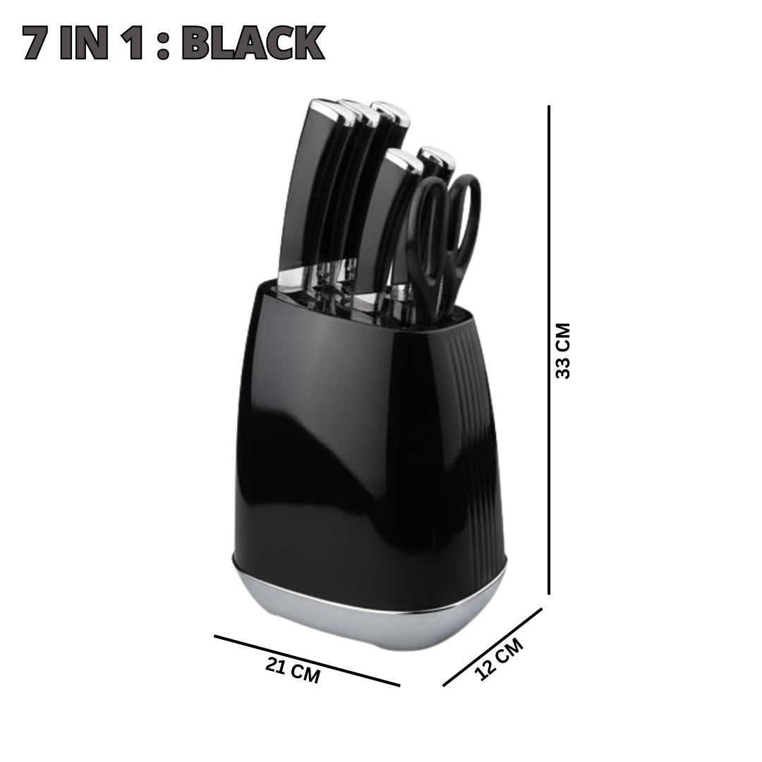 HERITAGE 7IN1 STEEL KITCHEN KNIFE SET _8
