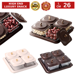HIGH END LUXURY SNACK PLATE
