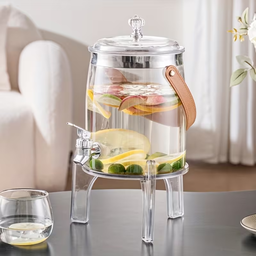 BUCKET DRINK DISPENSER WITH ACRYLIC STAND