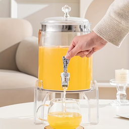 BUCKET DRINK DISPENSER WITH ACRYLIC STAND
