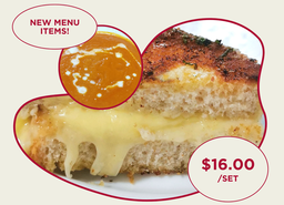 Grilled Cheese + Tomato Soup Set