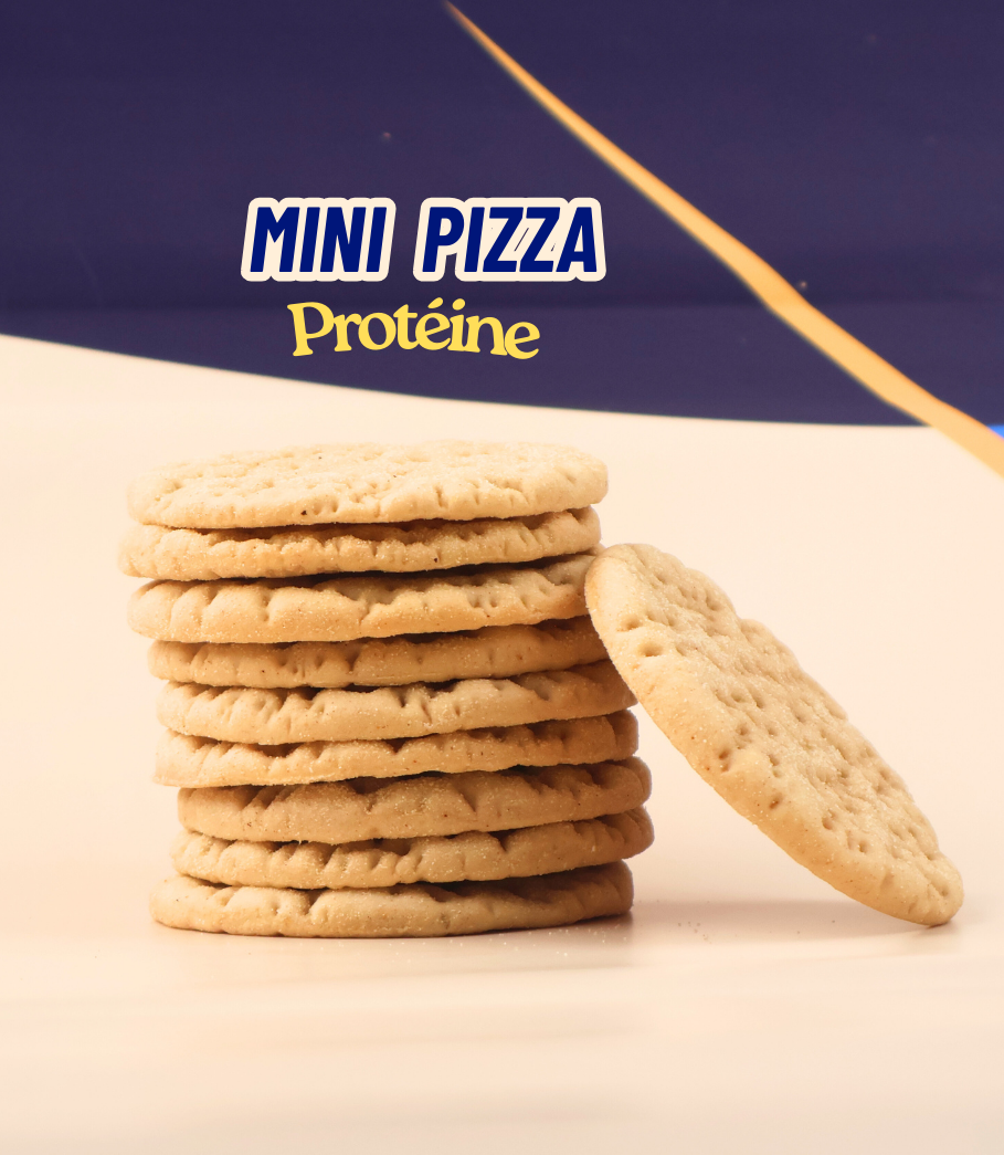 Mini pizza protéine - 10 pièces 