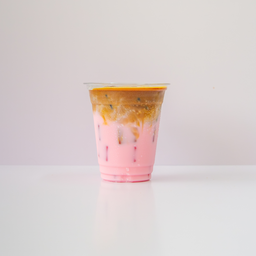 Iced Strawberry Latte