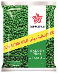DAT SCHAUB FROZEN GREEN PEAS 450gm_0