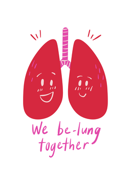 We be-lung together Card