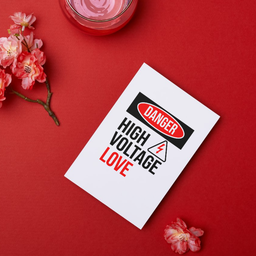 High Voltage Love Card