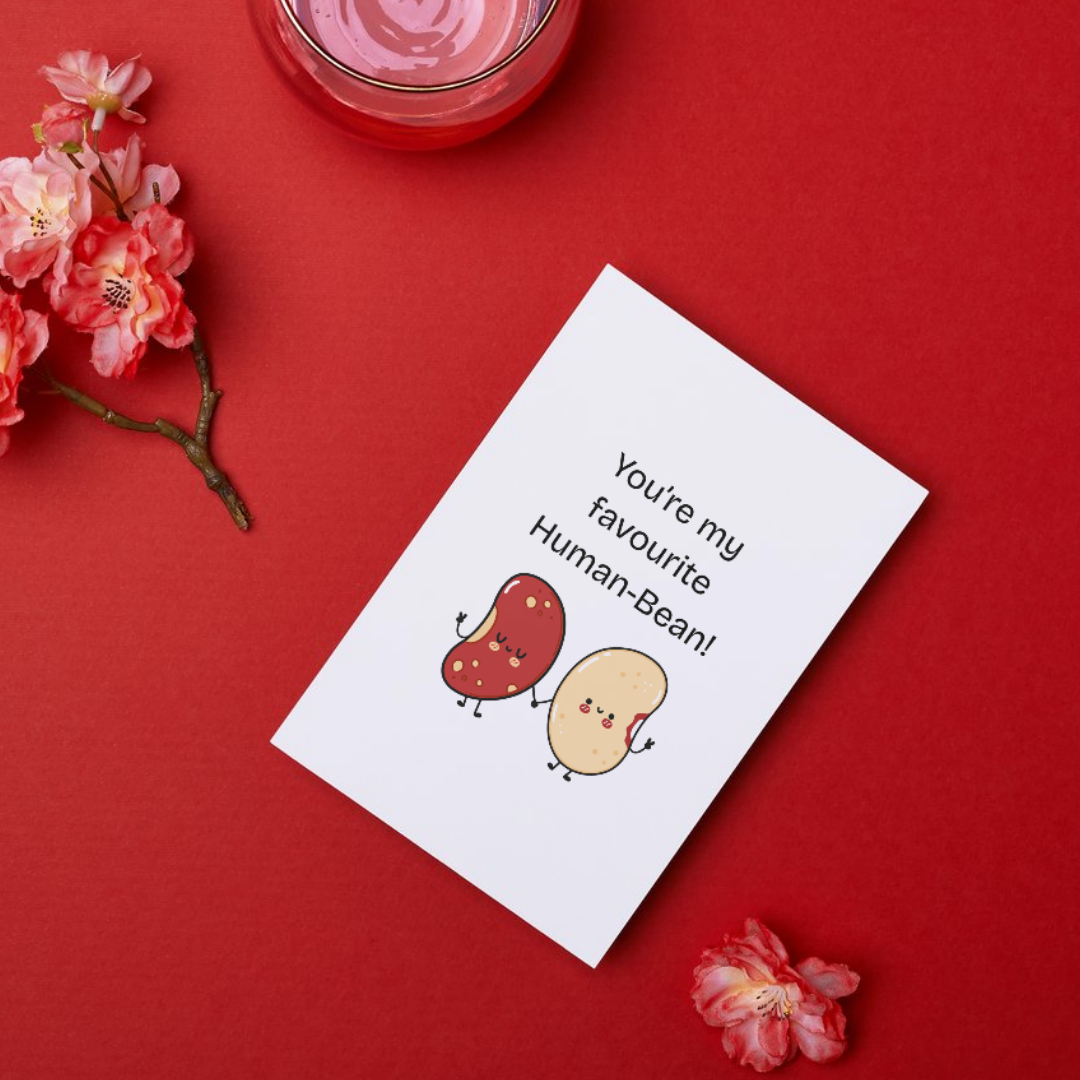 Favourite Human Bean Card_0